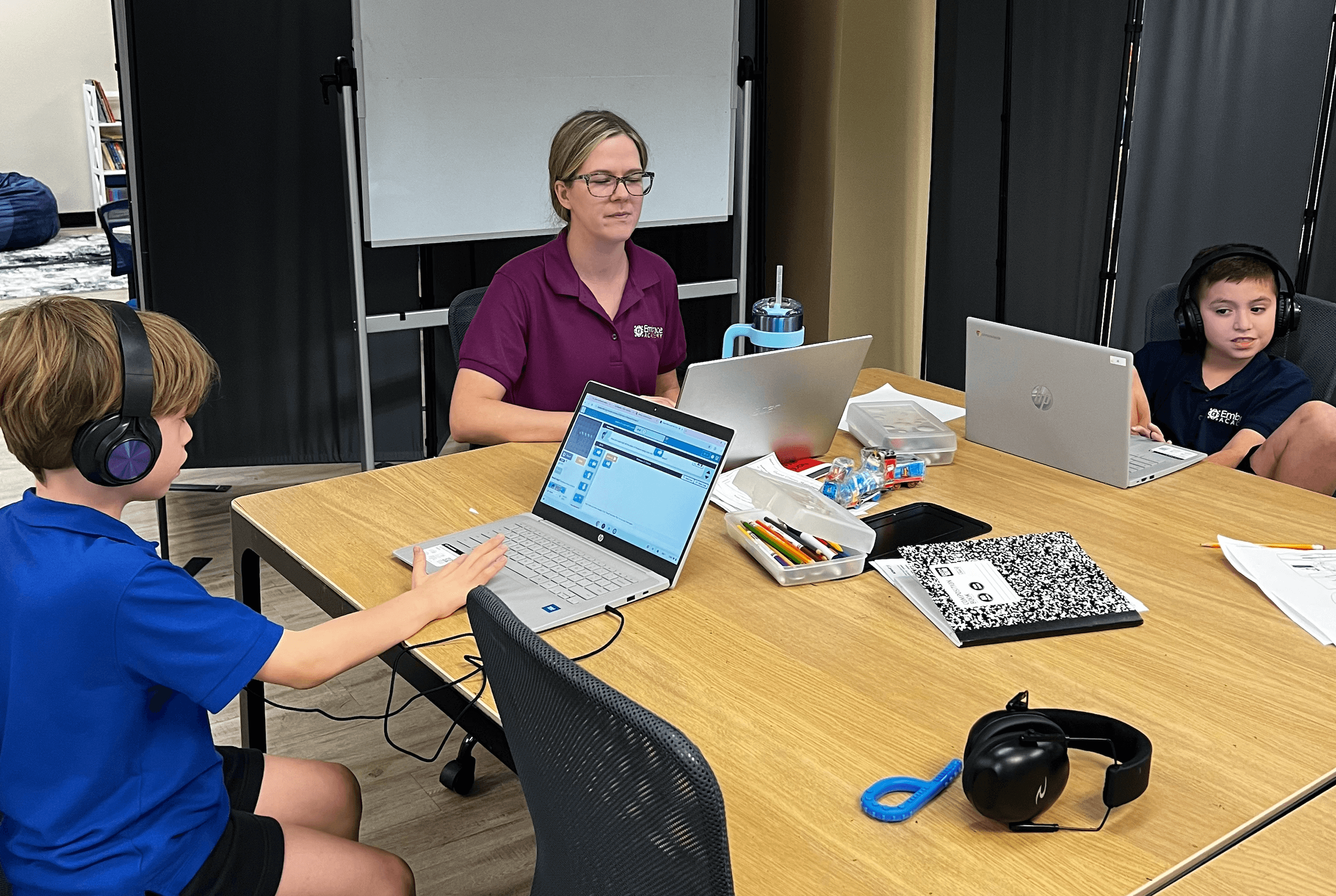 Class Time in Embrace Academy